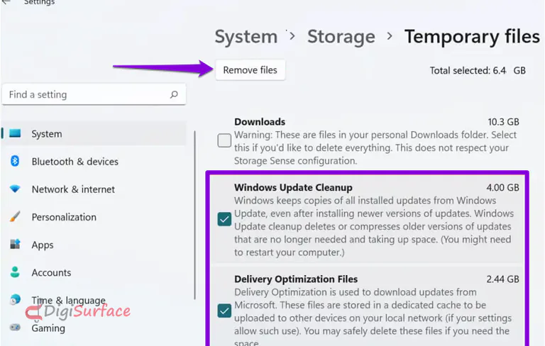 پاکسازی فایلهای اضافی ویندوز 10 و 11 5 Delete Old Windows Update Files From Windows 7