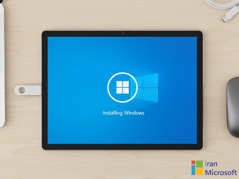 نصب ویندوز 11 با فلش