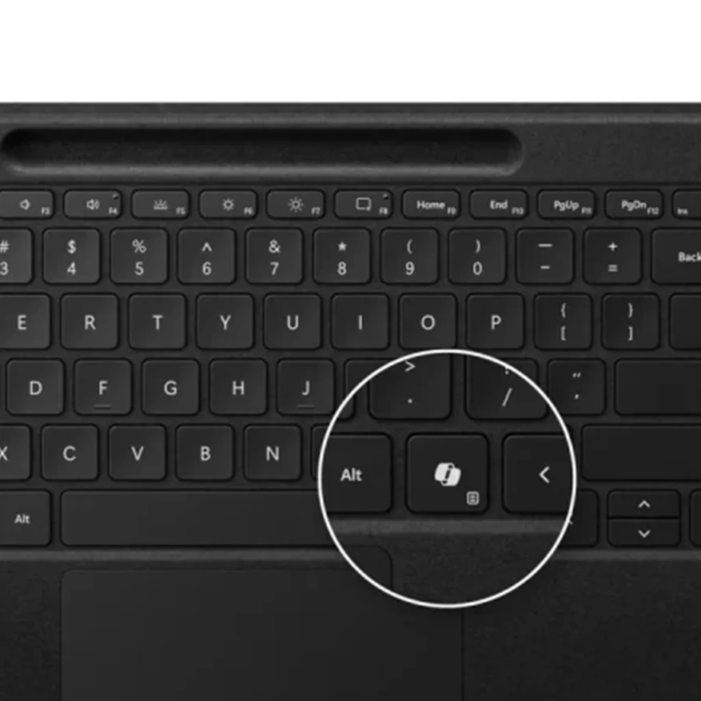 کیبورد مایکروسافت Flex مشکی