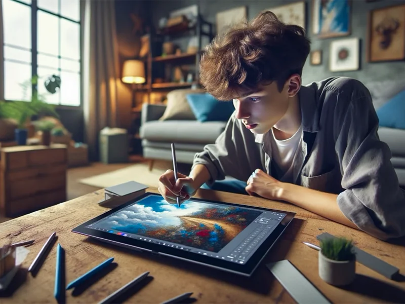 سرگرمی با لپ تاپ