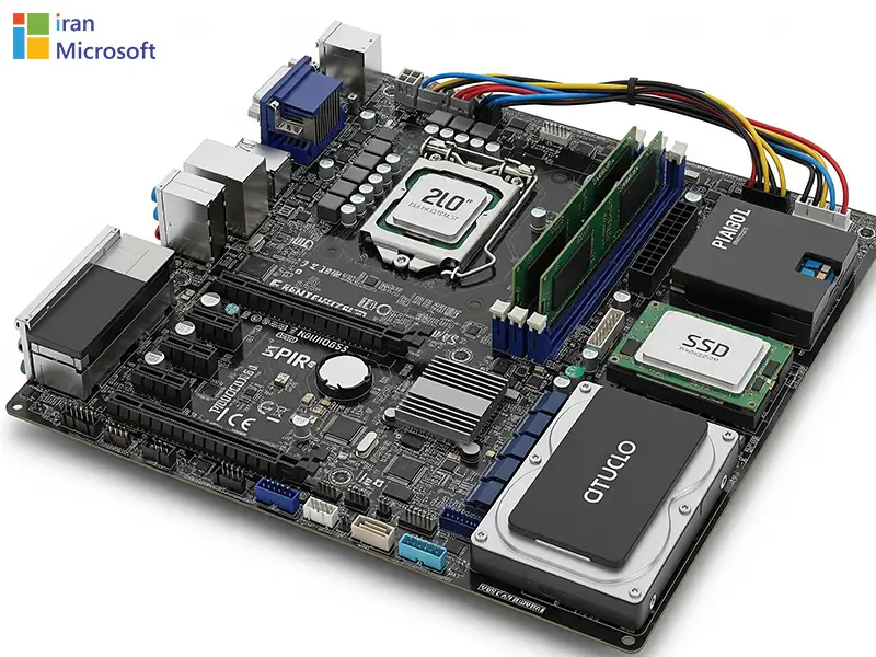 راهنمای جامع تفاوتهای BIOS و UEFI - از گذشته تا آینده بوت 1 تفاوت BIOS و UEFI