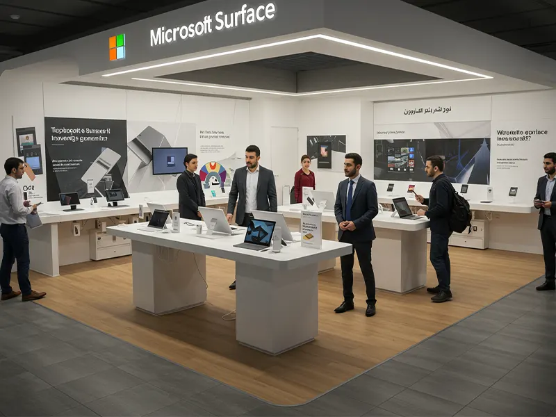 فروش سازمانی سرفیس و همکاری B2B با ایران مایکروسافت