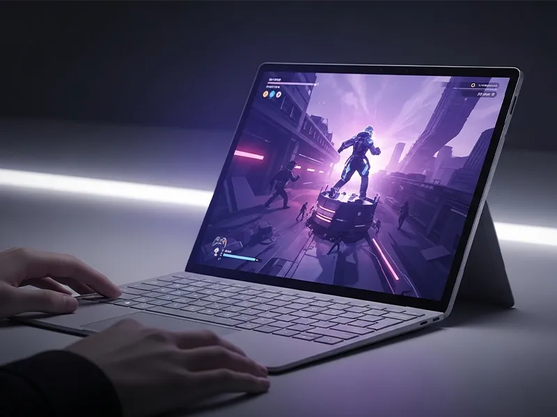 تست گیمینگ سرفیس