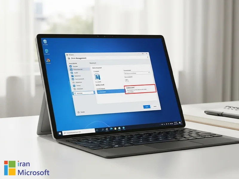 پارتیشن بندی ویندوز 10