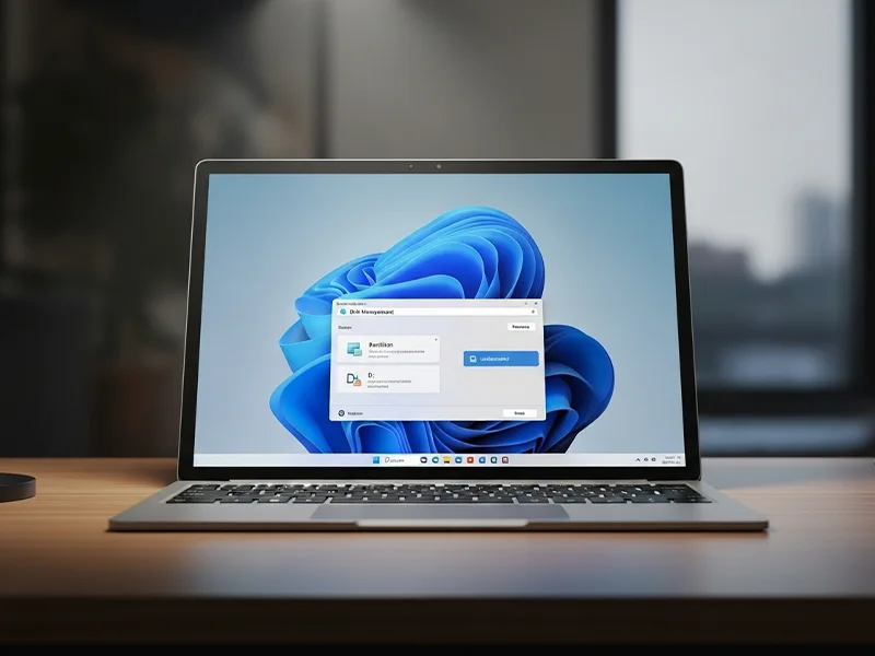 پارتیشن بندی ویندوز 11